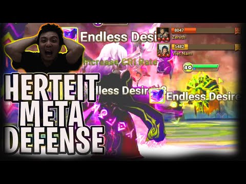 HERTEIT SIEGE DEFENSE META FROM ZENITH, TOP G3 Siege Battle - Summoners War