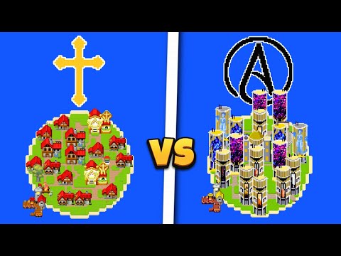 Would Catholics or Atheists win? - WorldBox