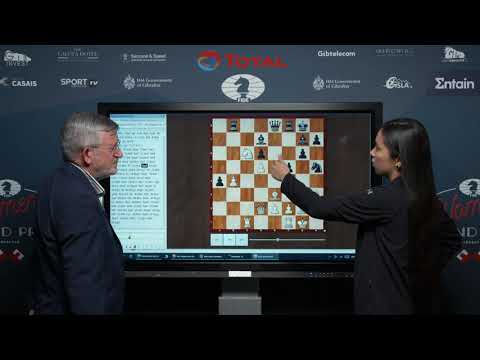 Gibraltar WGP | Round 11 | Interview with Dinara Saduakassova |