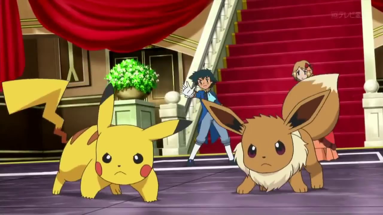 eevee evolves to sylveon (HD)