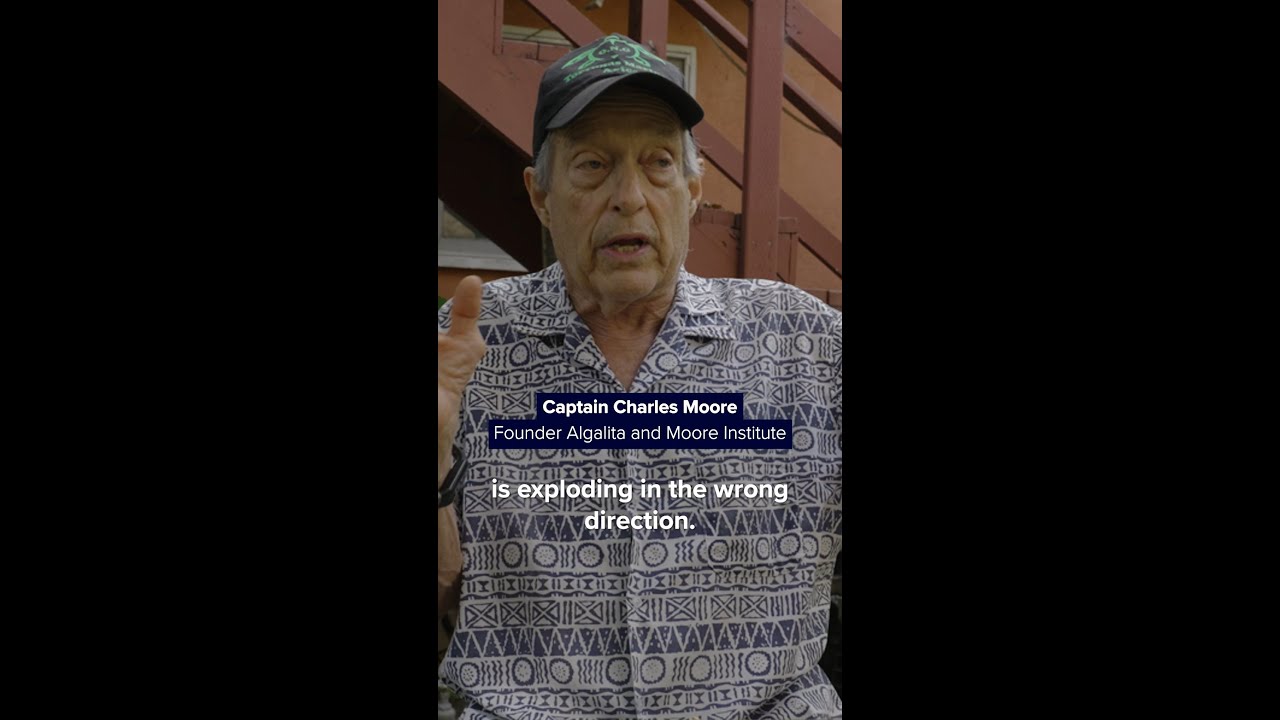 We had a chat about ocean plastic pollution with Captain Charles Moore in Los Angeles
