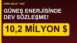 Güneş Enerjisinde 10,2 Milyon Dolarlık Sözleşme! 120 Günde Tamamlanacak