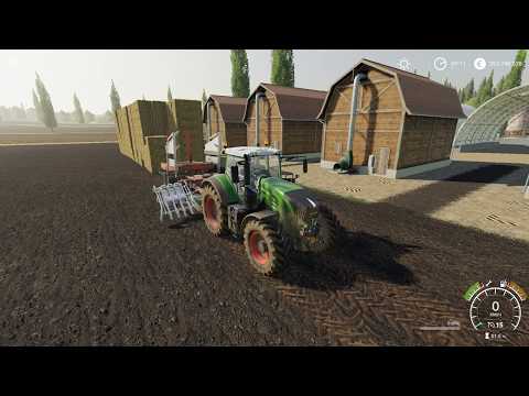 Farming Simulator 19 Sosnovka  Beta V1  Уборка  Тюков Саломы Ч  2