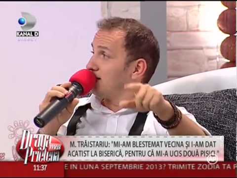 Mihai Traistariu ... despre animale, blesteme si ... parintii sai ...