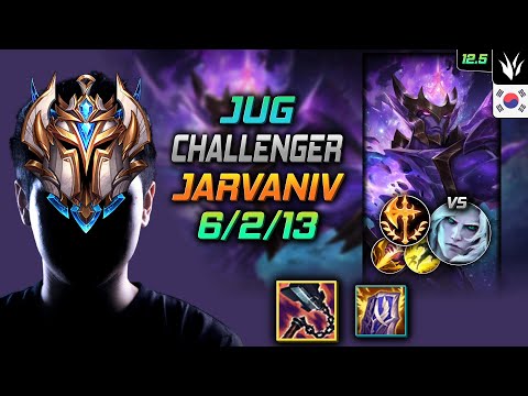 Challenger Jarvan IV Jungle vs Viego - 챌린저 정글 자르반 4세 선혈 정복자 - LOL KR 12.5