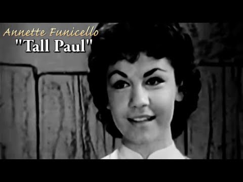 Annette Funicello-Tall Paul (Music Video)