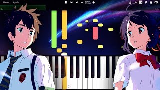 Kimi no Na wa OST: ♫ Goshintai ♫ (Synthesia)