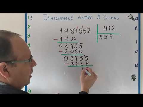 DIVISIONES ENTRE 3 CIFRAS