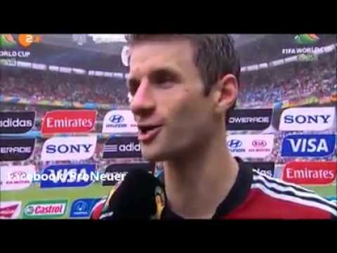 Thomas Müller lustig!!!