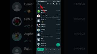 Gb WhatsApp Hide Chat Kaise Nikale | how to unhide chat #shorts