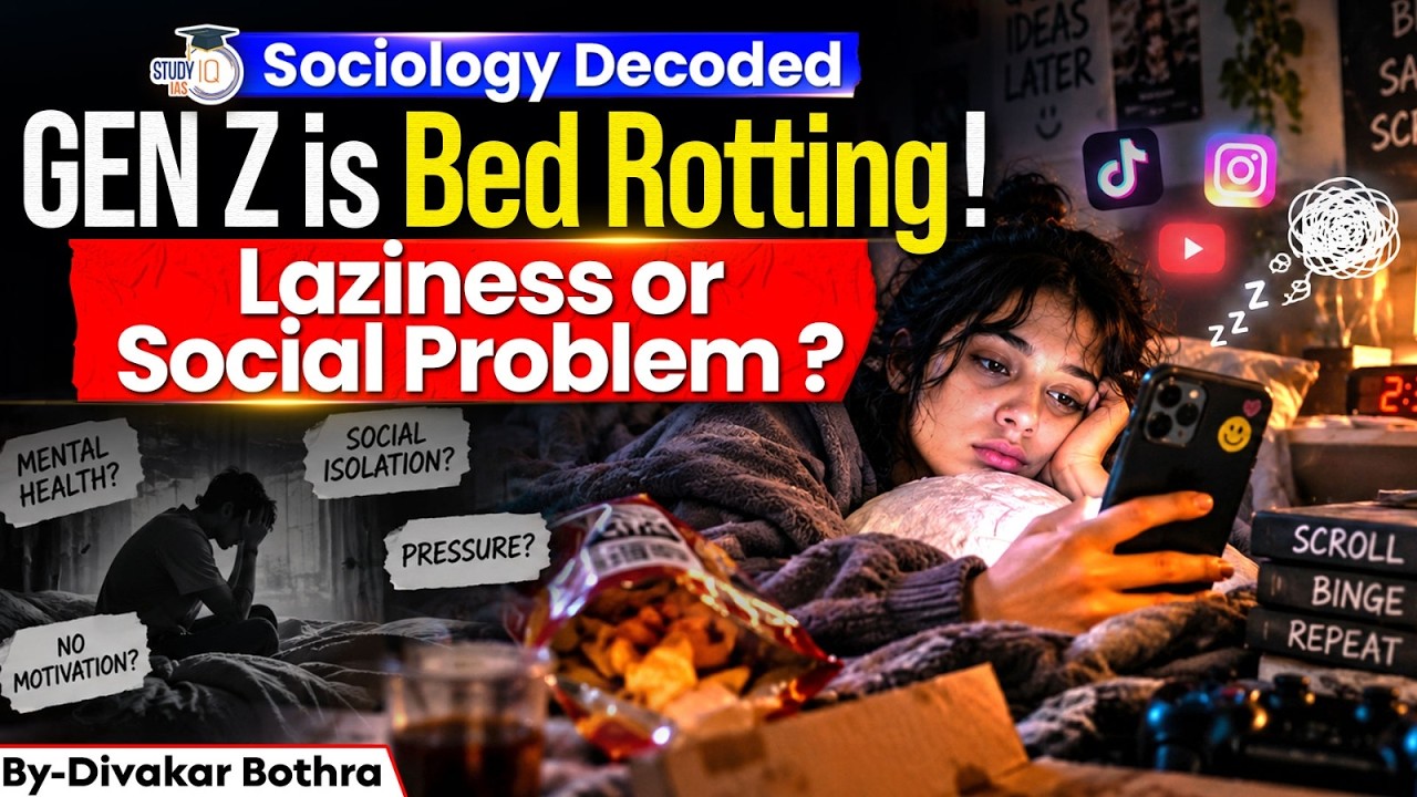 Why Is Gen Z Bed Rotting? | Laziness, Burnout or Social Problem?