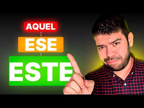 Master the 3 Degrees of Distance in Spanish: Este, Ese, Aquel