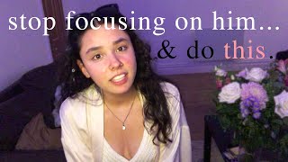 how to *actually* focus on yourself (instead of a guy!)