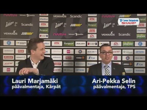 26.2.2016 TPS - Kärpät Aftergame show