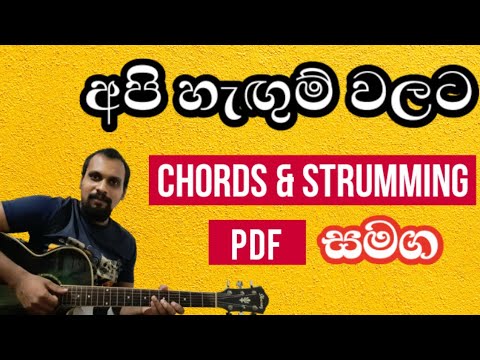 Api Hangum Walata | Guitar Lesson | Victor Rathnayake | Sinhala Guitar Lesson