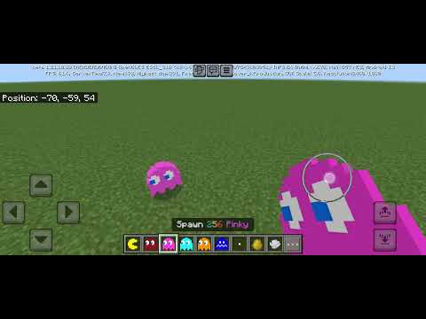 Pac-Man 256 addon in Minecraft