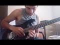 DragonForce - The Fire Still Burns SOLO (Guitar Cover)