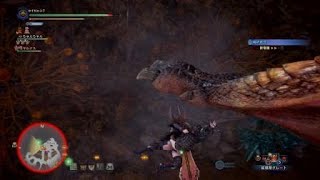 【MHW:I】ティガ君壁に走る