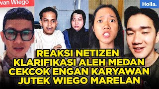Download lagu REAKSI NETIZEN KLARIFIKASI ALEH MEDAN CEKCOK DENGAN KARYAWAN JUTEK WIEGO MARELAN mp3 Download lagu REAKSI NETIZEN KLARIFIKASI ALEH MEDAN CEKCOK DENGAN KARYAWAN JUTEK WIEGO MARELAN mp3