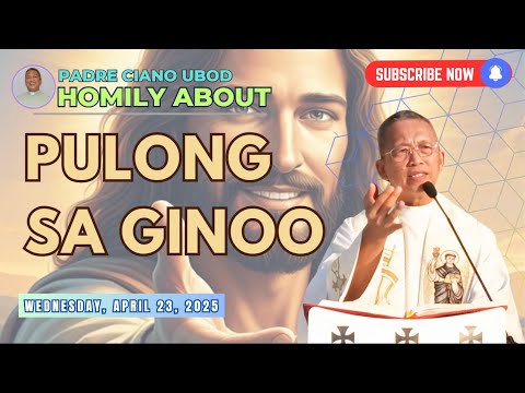 Fr. Ciano Homily about PULONG SA GINOO - 4/23/2025