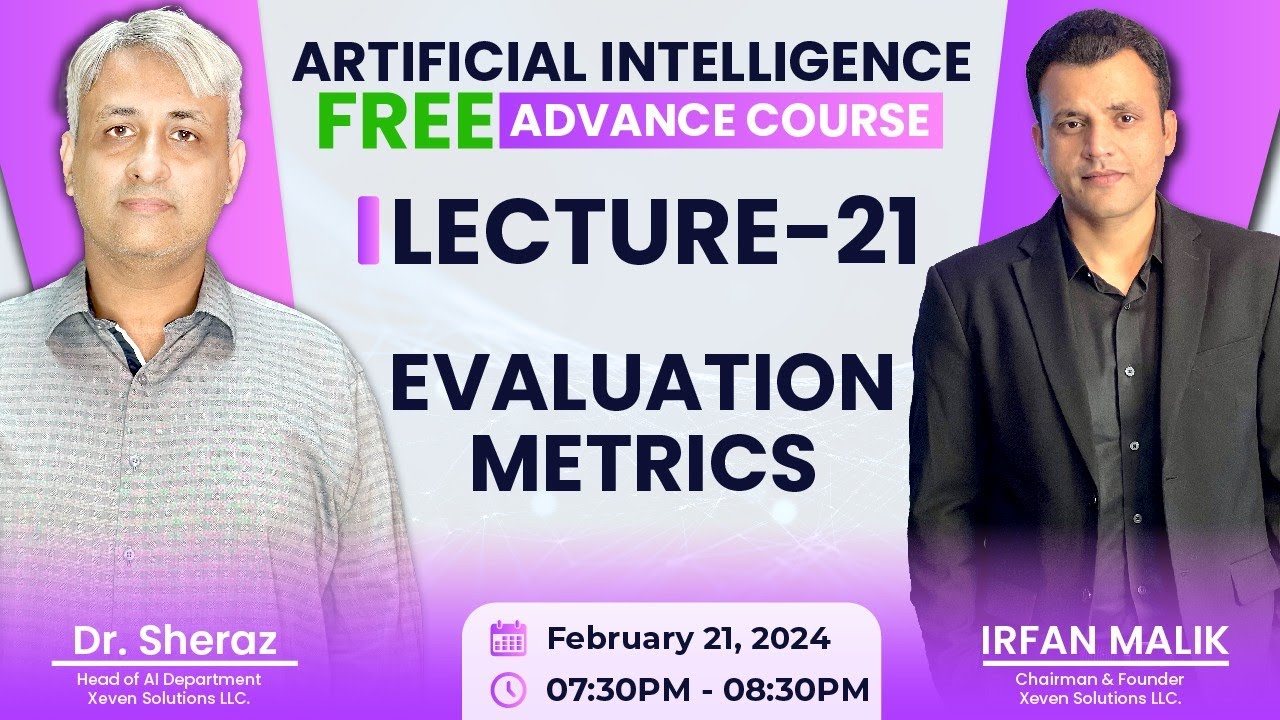 Lecture 21 | AI Advance Course