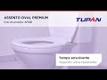alt: Miniatura imagem do produto Assento Sanitário Polipropileno Oval Premium Branco - Tupan - AP000 - Unitário