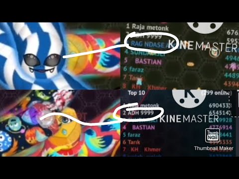 Killing 3rd and 2nd place in Wormate io #16