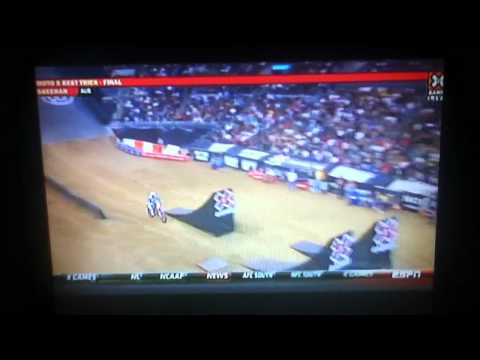 Josh Sheehan double backflip at x games