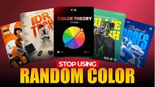 Stop Choosing Random Colors & Fonts! | Professional Design Thinking Process