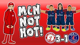 🚫MCN NOT HOT🚫 Bayern vs PSG 3-1 (Parody Goals Highlights Champions League 2017)