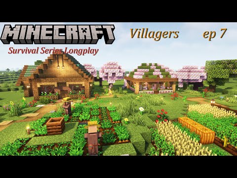 EPIC Minecraft Adventure - Villagers & Copper Crystals!