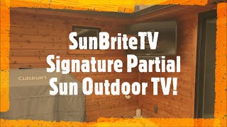 SunBriteTV Signature 2 Outdoor LED HDR 4K TV Unboxing and Install!