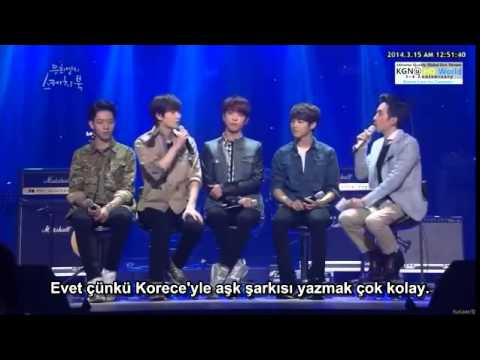 CNBLUE Sketchbook Interview 140314- Turkish subtitles( Türkçe altyazılı)