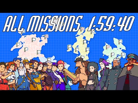 Advance Wars 2: Black Hole Rising - 'All Missions' speedrun under 2 hours