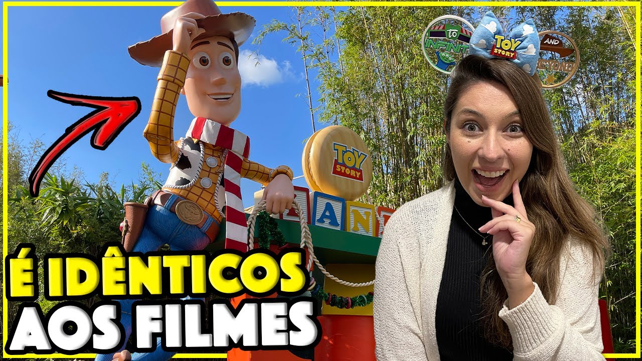 TOUR NA DISNEY - ÁREA DE TOY STORY NO HOLLYWOOD STUDIOS DE ORLANDO