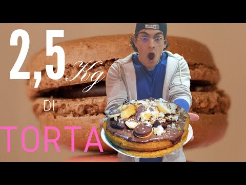 Ep. 6 Mangio una TORTA x 16 persone (1 barattolo di nutella, 1 L yogurt, ringo) - Ilmioname's
