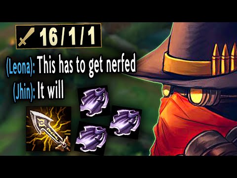 This Jhin build is why Riot wants to nerf Cloak of Agility