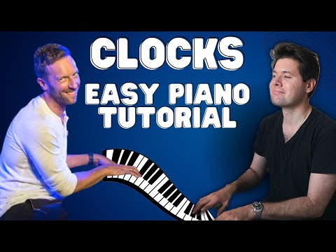 Clocks - Coldplay | EASY PIANO TUTORIAL