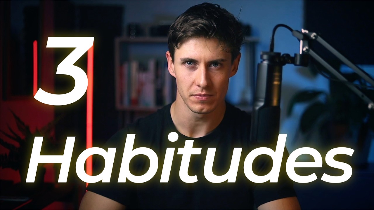 3 habitudes pour devenir une machine (oublie les morning routines)