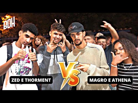 (DUELO DE TITANS 🔥) ZED E THORMENT X ATHENA E MAGRO - SEMI FINAL - BDH155