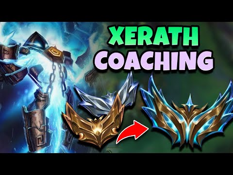 Rank 1 Xerath Mid Full Coaching Session (Game 1)