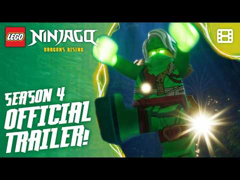 ⚡NEW ⚡ Season 4 Official Trailer | LEGO Ninjago: Dragons Rising