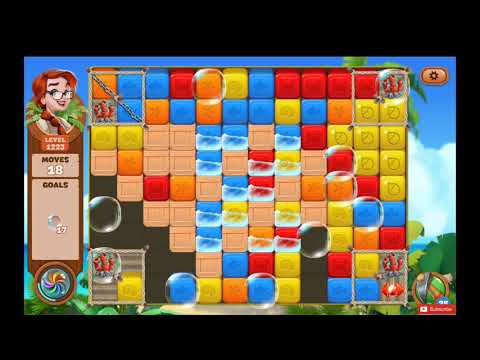 Lost Island Blast Adventure Level 1223 NO BOOSTERS - A S GAMING