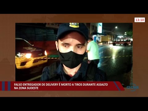 Falso entregador de delivery morre após vítima reagir ao assalto 06 05 2021