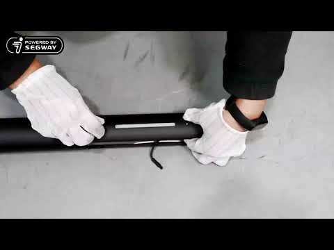 Segway Max Plus X (2.4) Vertical Tube Repair Video
