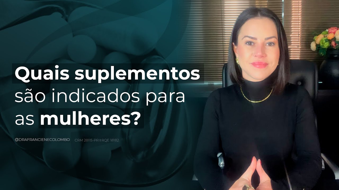 Como escolher bons suplementos para ganho de massa muscular em mulheres? | Dra. Franciene Colombo