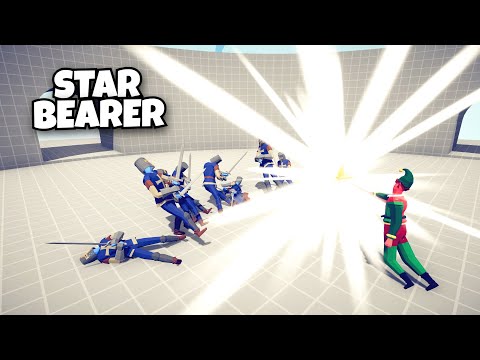 STAR BEARER VS EVERY UNITS - Totally Accurate Battle Simulator Modded