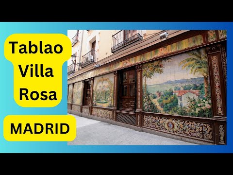 TABLAO FLAMENCO VILLA ROSA MADRID TABLAO 1911