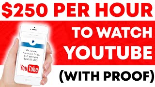 How I Made $250 In One Hour By Watching YouTube Videos - How To Make Money Online