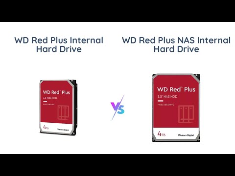 WD Red Plus Hard Drive Comparison: 128MB vs 256MB Cache